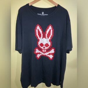 Psycho Bunny Hyde Graphic big logo Pima cotton T-Shirt tee shirt size 3XL NWOT